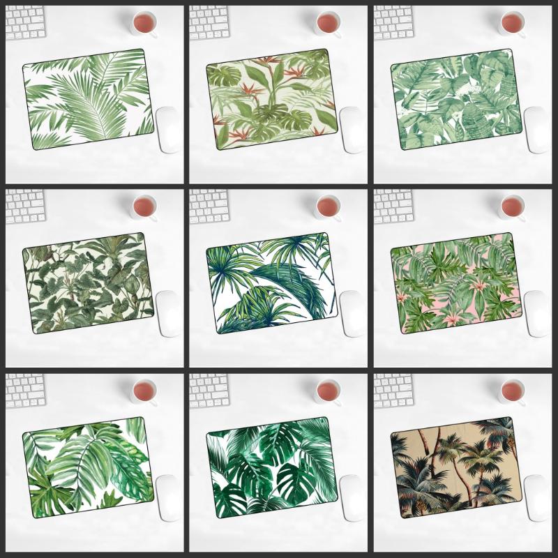 

XGZ Promotion Russian Banana Tree Green Leaf Mouse Mat Animation Game Player Computer 220X180X2MM Pad for Cs Go