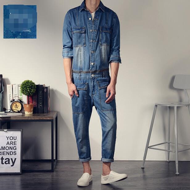 

2XL!!! 2020 Gentleman personality, cultivate one's morality cowboy overalls Men and women lovers suspenders, Blue