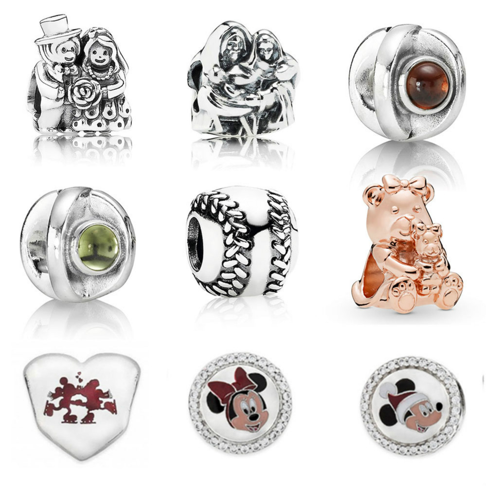 

NEW 100% 925 Sterling Silver bead 791116 791369 790127GR 790127PE 790969 788007