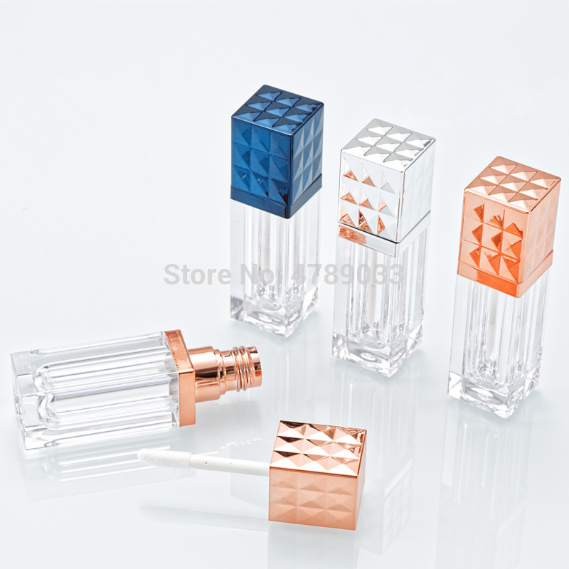

10/30/50pcs Empty Lip Gloss Tubes Square Lip Bottle Container Mini Refillable Gloss Container For Women Girl Gift