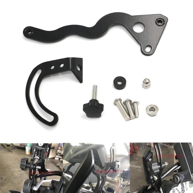 

Windshield Mount Holder Adjustable left For R1200GS LC 2013-2020 R1250GS 2020-2020 Wind Screen Mounting bracket