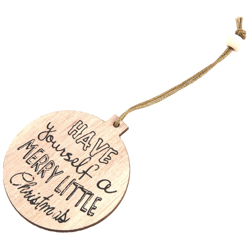 

1 Set Happy New Year Wooden Angel Snowflake Christmas Pendants Craft Christmas Tree Decoration for Home Ornaments