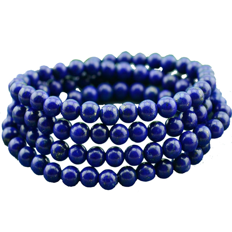 

Lapis Lzzuli Bracelet Quartz Charm Men Women DIY Natural Healing Stone Beaded Bracelets Jewelry Wholesale