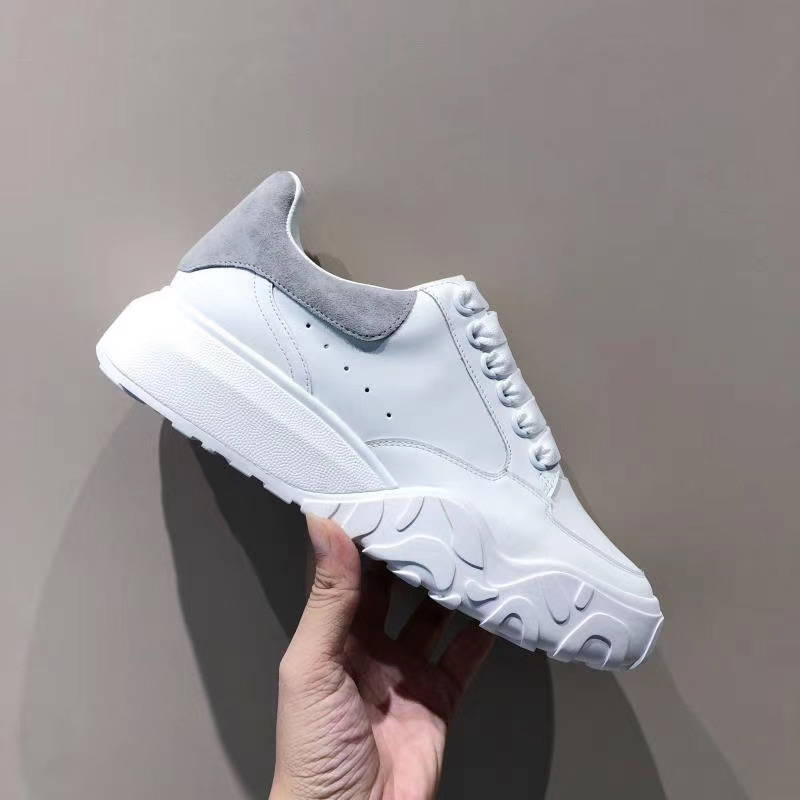

Best Oversized Court Trainer Men Women Fashion Designer Platform Sneakers Calfskin Leather Black White Sneakers Men Women Casual Shoes, Color 5