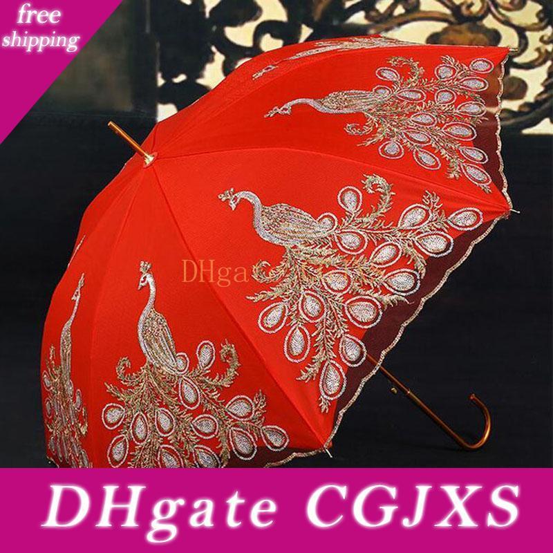 cheap red umbrellas