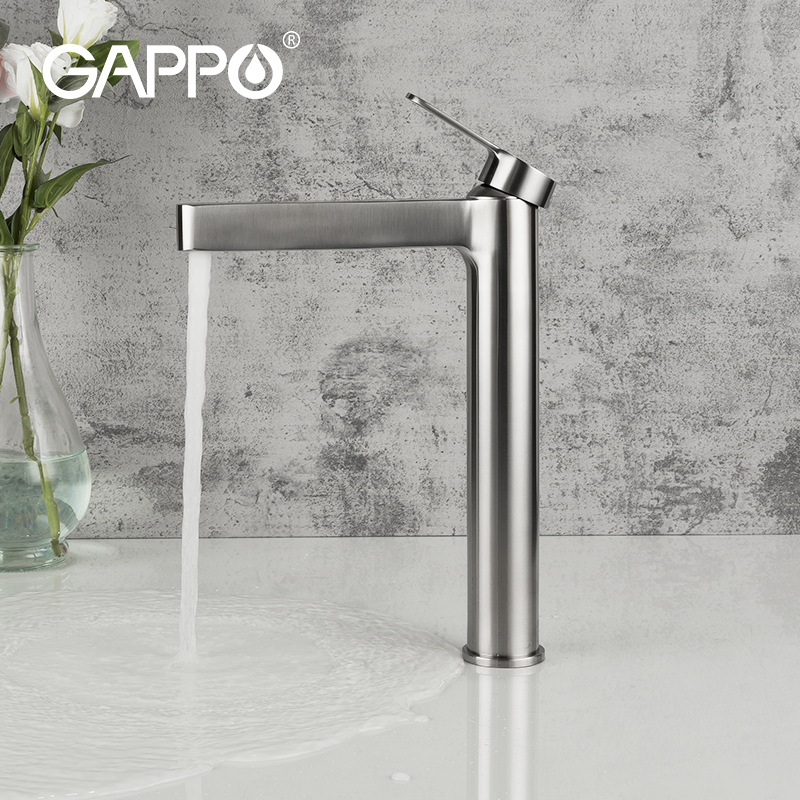 

GAPPO Tall basin faucets bathroom sink faucet bathroom waterfall faucets chrome faucet tap torneiras monocomando