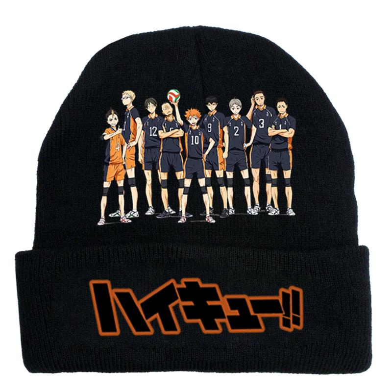 

Volleyball Boys Riman Knitted Hat Korean Version Of All-match Stretch Line Woolen Hat Pattern Customization, Gray-c