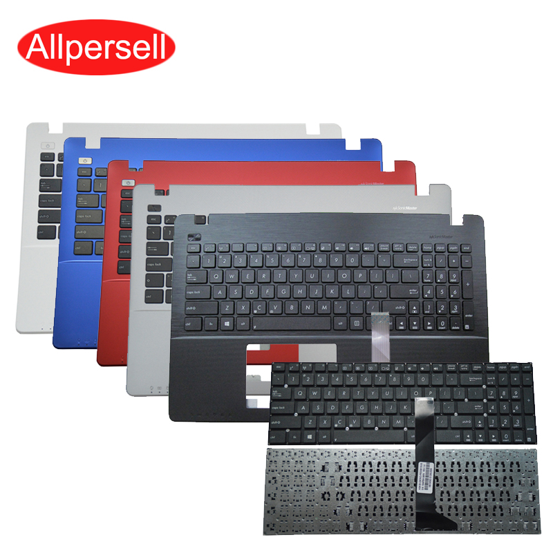 

Laptop keyboard For ASUS X550 K550V X550C X552E A550L Y581C F550 R510J A550C Brand New Palm rest shell keyboard border
