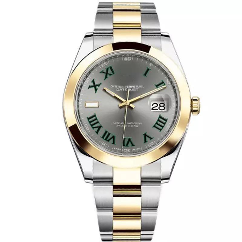 

2020 Top sale 41mm Stainless Steel Solid Clasp Automatic movement 2813 Mechanical Watch Men Big Date President Desinger Mens Watches, 580