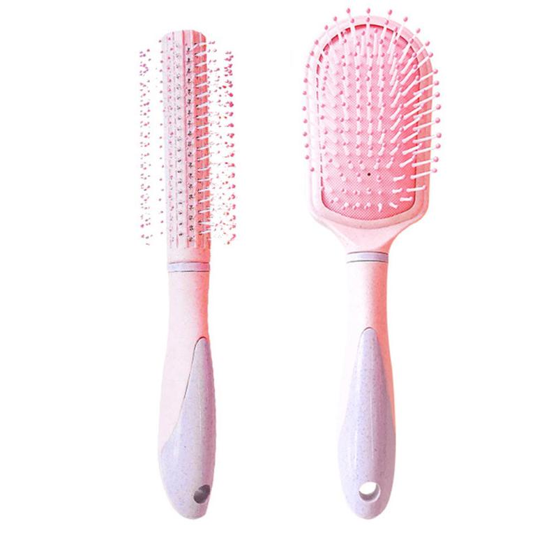 

Anti-static Long Hair Scalp Massage Comb Hairbrush Plastic Women Curly Detangle Hair Brush for Salon Hairdressing Styling Tools