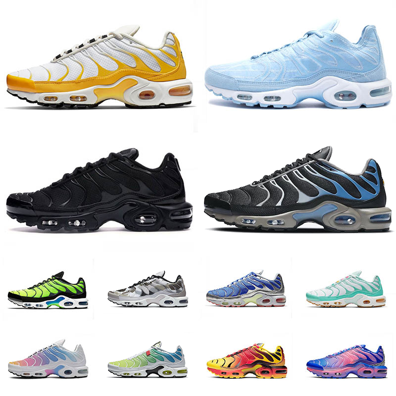 

Authentic 2020 New Arrivals Tn Plus Mens Womens Sneakers Cheap Fashion OG Ultra SE Chaussures Hommes Noir Runners Trainers Sports Shoe, 19 40-46 fade blue pink