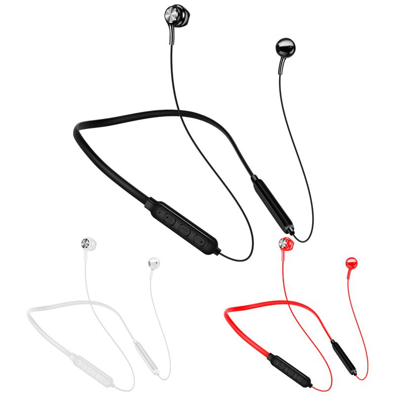

New Wireless Bluetooth Magnetic Stereo Sports Headset IPX7 Waterproof Wireless Headphone with Mic for Smartphones