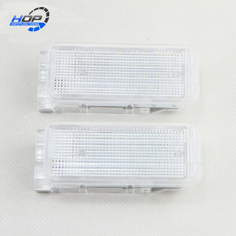 

2Pcs Led Luggage Trunk Light Glove Box footwell Lamp ForCitroen C2 C3 C4 C5 C6 C8 DS3 Dispatch III Saxo Xanria II Xsara Picasso, As pic