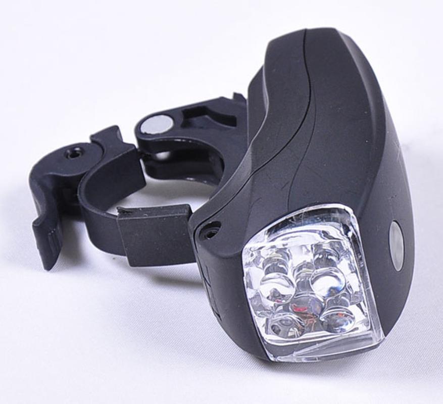 

Bicycle Lights New Cycling Bike Bicycle Super Bright 5 LED Front Head Light 3 Modes Front Torch Lamp #YL5