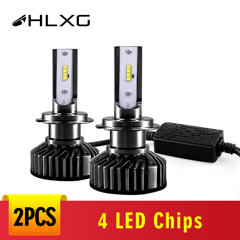 

1 pair turbo led h7 mini car light led lamp ampoule h4 9005 9006 lampada h4 h7 h11 de automotiva 3 4 luces 24V