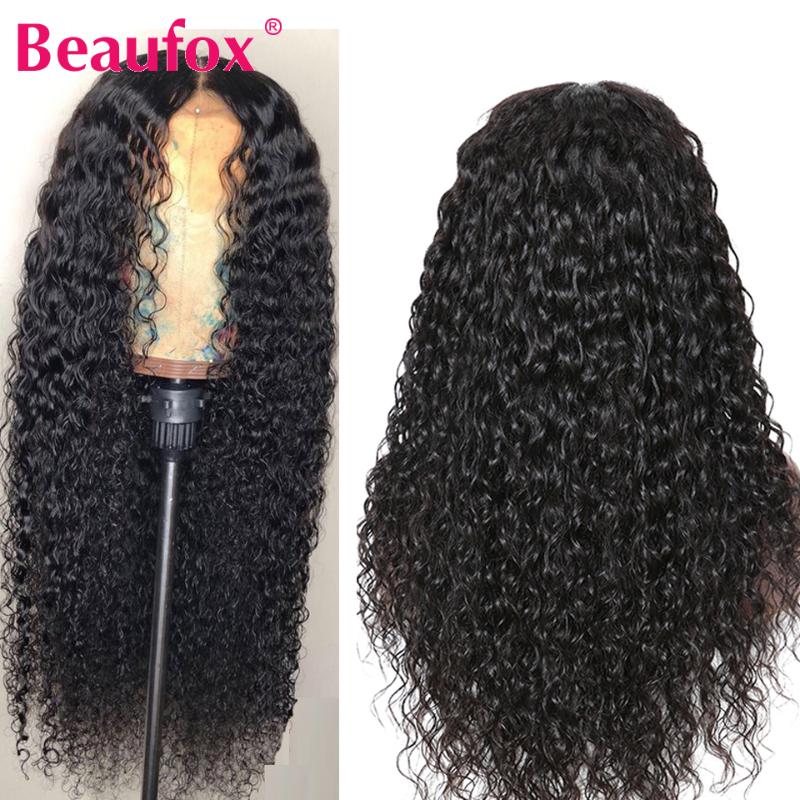 

Beaufox 360 Lace Frontal Wig Brazilian Water Wave Human Hair Wigs For Black Women Pre Plucked With Baby Hair 150% Remy Lace Wigs, As pic