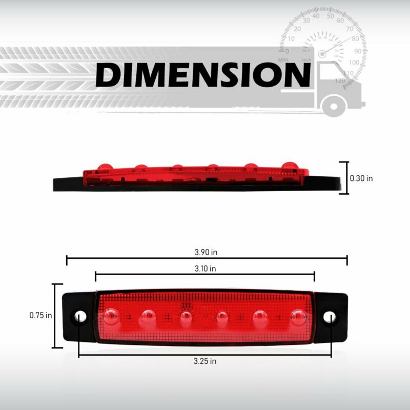 

Kit LED Light DC 12V ABS Waterproof Rock Light Univrsal Underbody Lamp