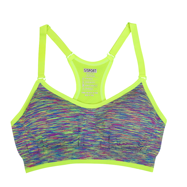 

Women Fitness Yoga Sports Bra for Running Gym Straps Padded Top Athletic Vest Quick Dry Sport Bra for Females, Red