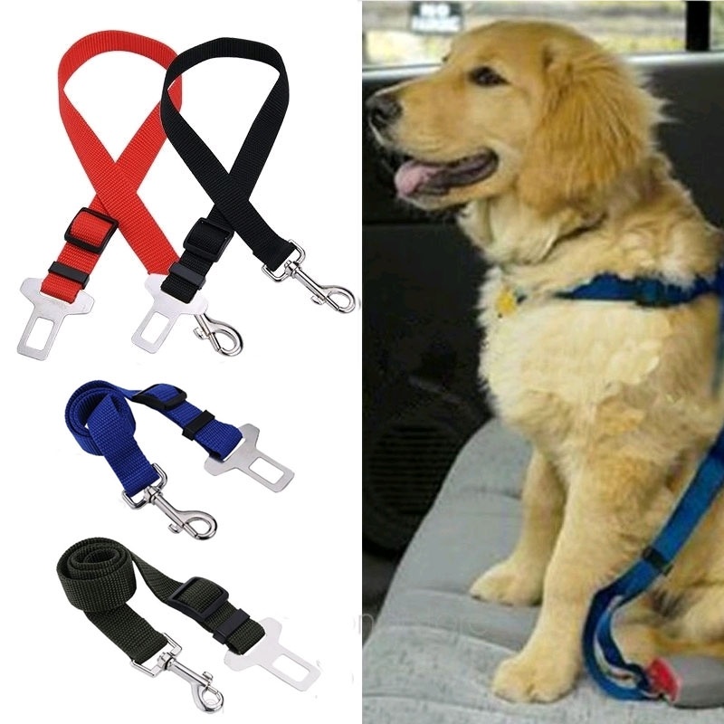 

Pet Puppy Dog Cat Car Adjustable Seat Belt Safety Leads Vehicle Seatbelt