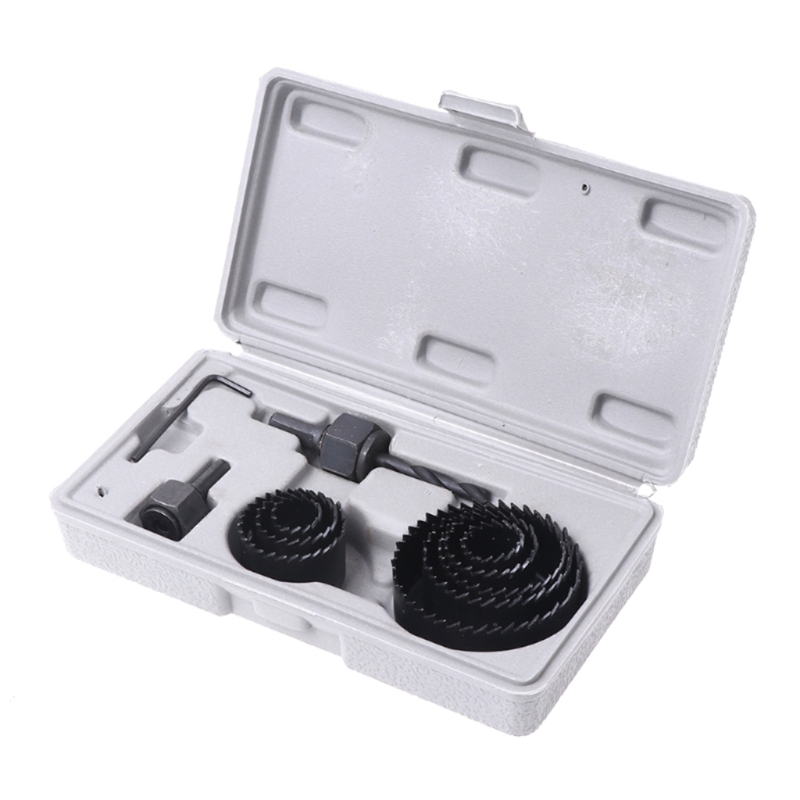 

11pcs Hole Saw Cutting Set Kit Drilling Tool Wood Metal Cutter 19-64mm high qual