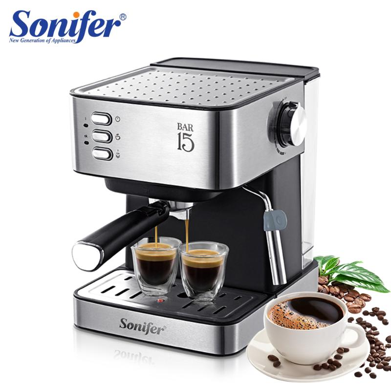 

Espresso Electric Coffee Machine Coffee Maker Electric-Horn Cappuccino Capuchinator for Kitchen Household-Appliances Sonifer