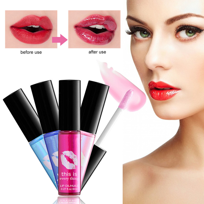 

2020 Liquid Lipstick Lip Glaze Moisturizing Long Lasting Cosmetic Portable for Women, Dark blue