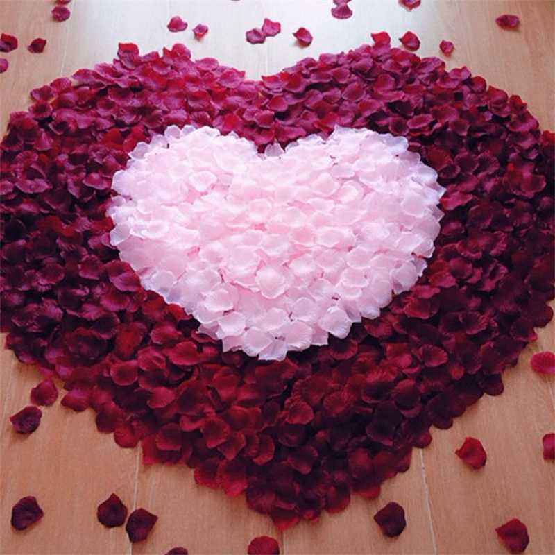 

7000PCS Rose Artificial Flowers Bride To Be Wedding Decoration Rose Petals Table Flowers Wedding Fake Petals Party DIY Deco, Beige