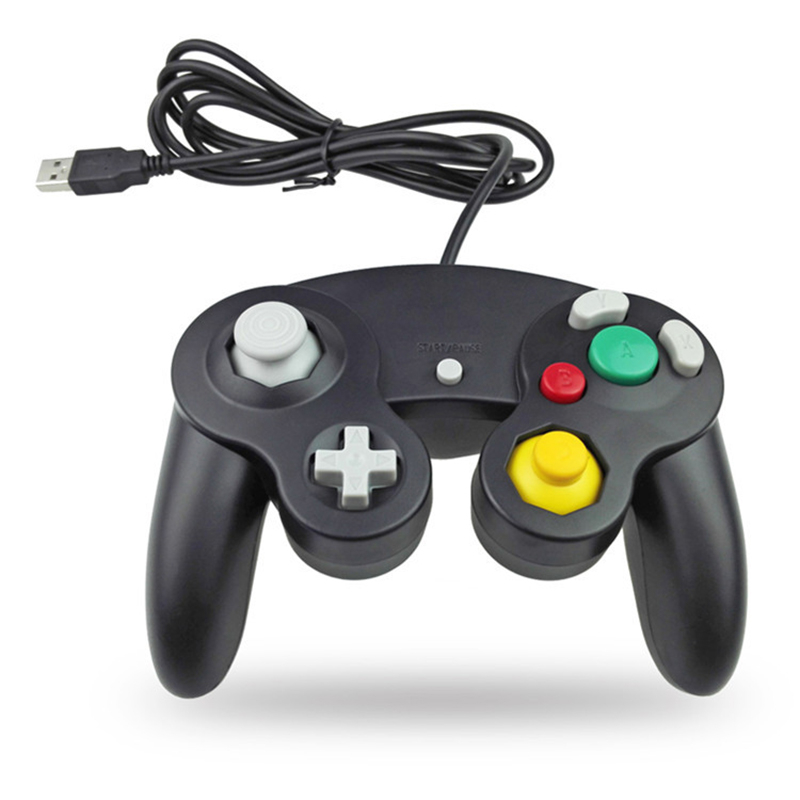 

Vogek USB Wired Gamepad for Gamecube PC USB Wired Controller Joystick Gamepads for NGC GC MAC Computer Gamepad