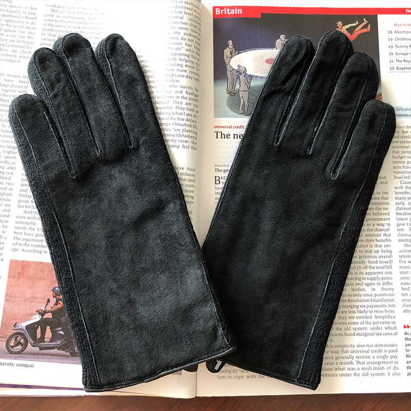 

LADY SHEEP SUEDE LEATHER GLOVES