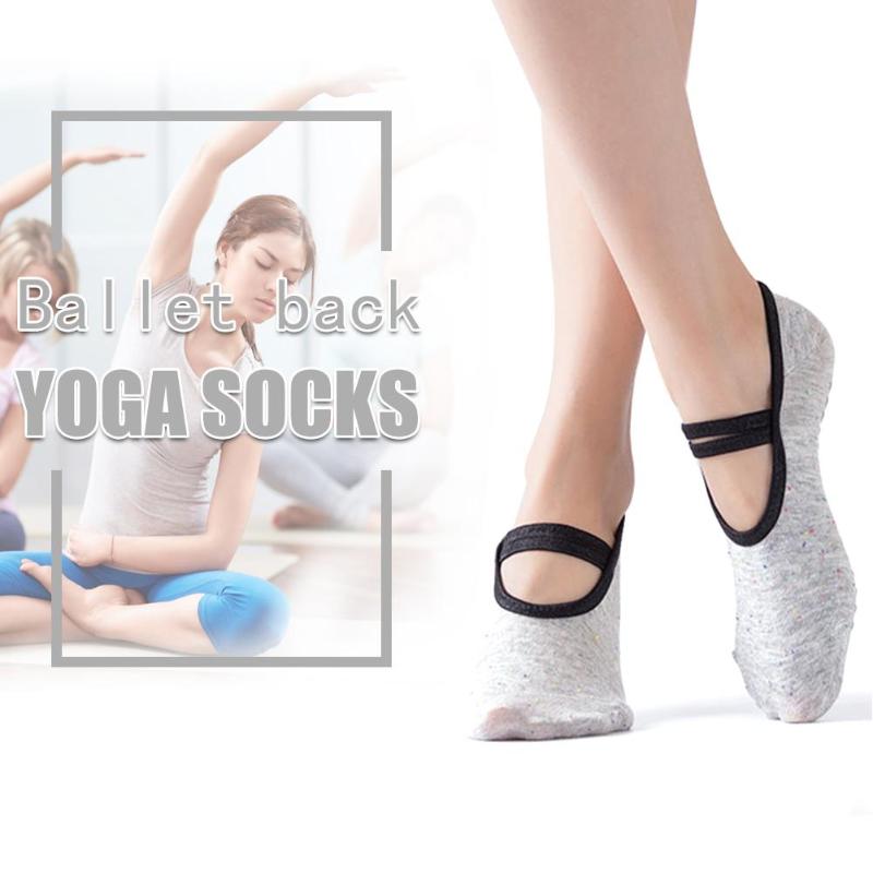 

Hot Sale Yoga Socks Delicate Design Bandage Anti-Slip Cotton Pilates Sport Yoga Socks Women Fitness Dance Boat