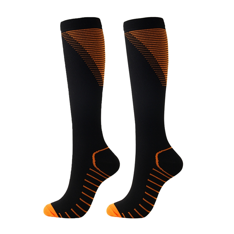 

2020 Outdoor Sports Compression Socks men women run long tube breathable sports calf compression marathon socks long