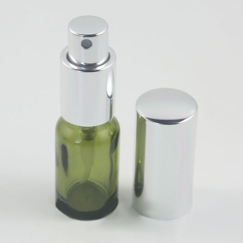 

10ml Clear/Green Misting Fan Spray Bottle,Lotion Pump Container