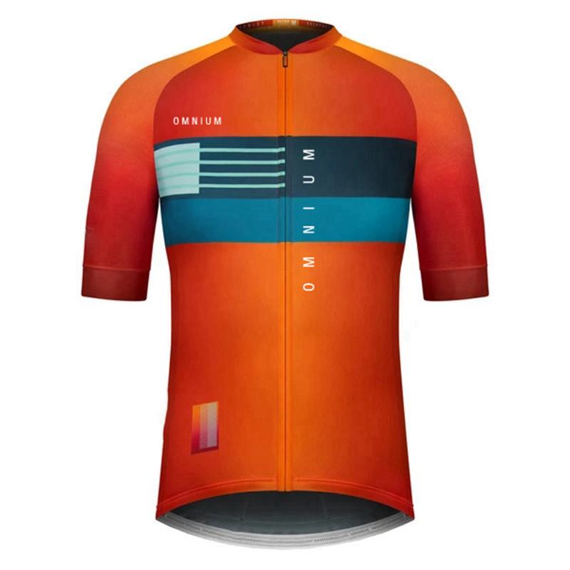 

2020 OMNIUM Pro team Men Short Sleeve Cycling Jersey Clothes Bike Outdoor Mountain Road Bicycle Clothing Breathable, 13