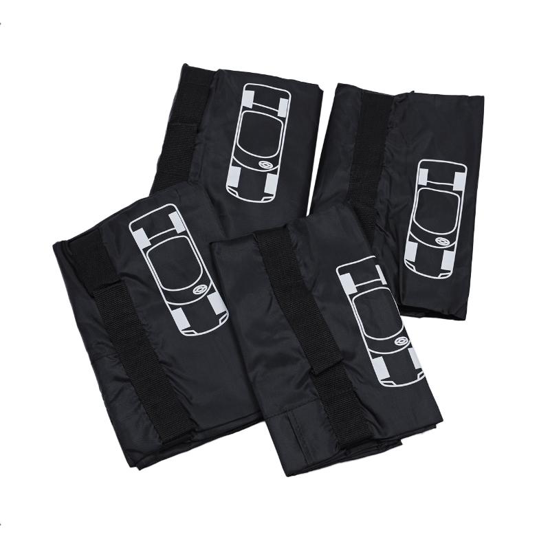 

4Pcs Spare Tire Cover Oxford Cloth Fabric Car Tire Storage Bags Auto Tyre Accessories Vehicle Wheel Protector Winter and Summer
