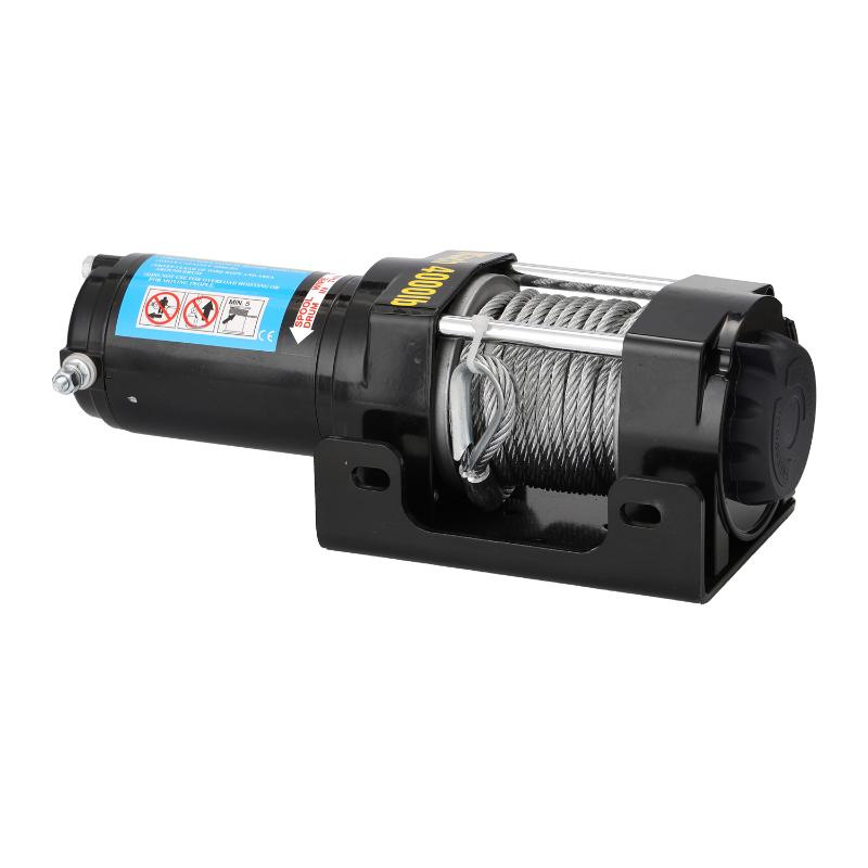

4000lbs Electric Recovery Winch Kit ATV Trailer Truck Car DC12V Remote Control Winches Electric Recovery Winch ZL4000LB-2