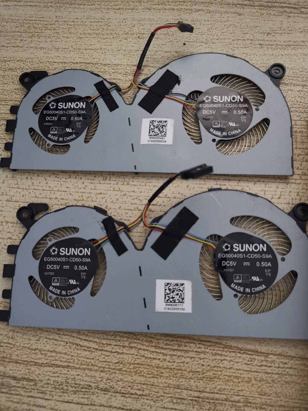 

New original cpu cooling fan cooler for XIAOMI 13.3 2018 Fan EG50040S1-CD50-S9A