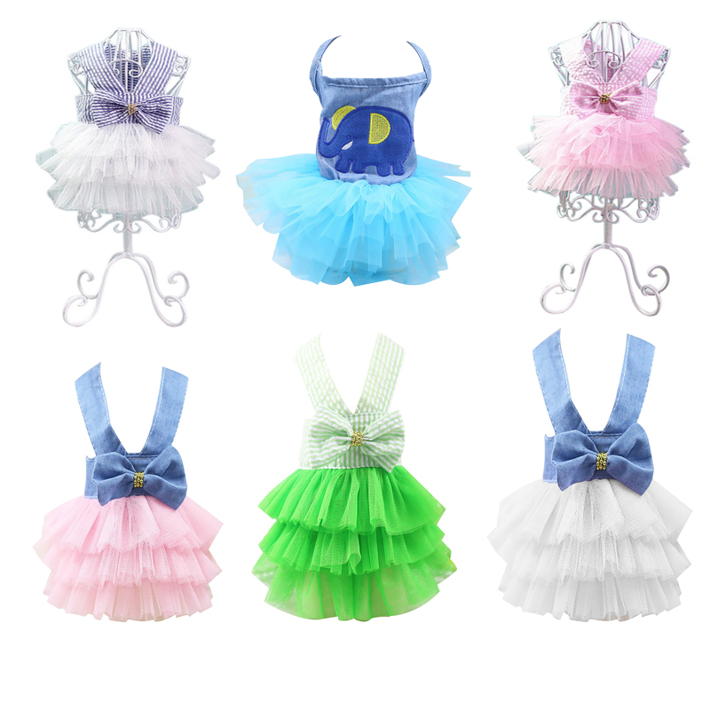 

Pet Dog Clothes Dress Princess Skirt Teddy Puppy Wedding Dresses Fot Dog Small Medium Dogs Cute Fashion Skirt Pet Accessories
