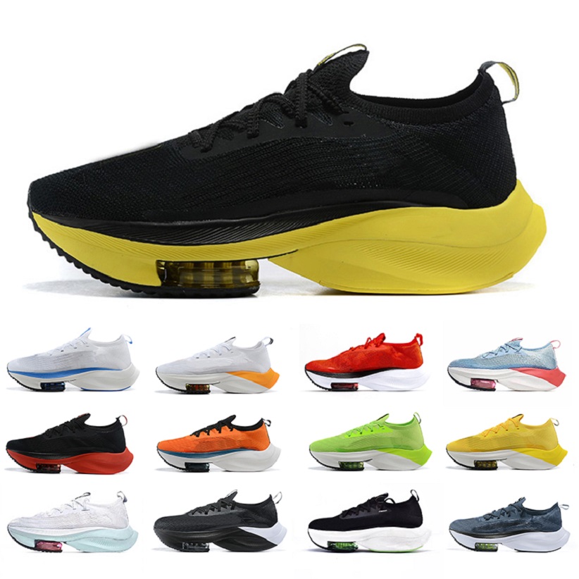 

2021 New zoomx Next% Mens Running shoes Oreo Triple Black white Lime Blast Navy Blue Men Women trainers Sports sneakers Chaussures Zapatos, Color#16