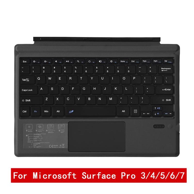 

Keyboard for Surface Pro 3/4/5/6/7 PC Wireless Bluetooth 3.0 Tablet Keyboard Tablet PC Laptop Gaming