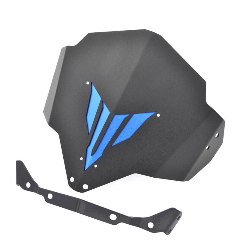 

For MT-03 FZ-03 2020-2020 Windshield Windscreen with Bracket Mount For MT03 FZ03 MT FZ 03 2020 2020