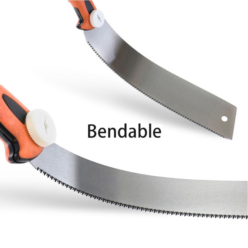 

Woodworking Double Sides Carbon Steel Hand Saw Tenon Fine Tooth with PVC Handle B2QC