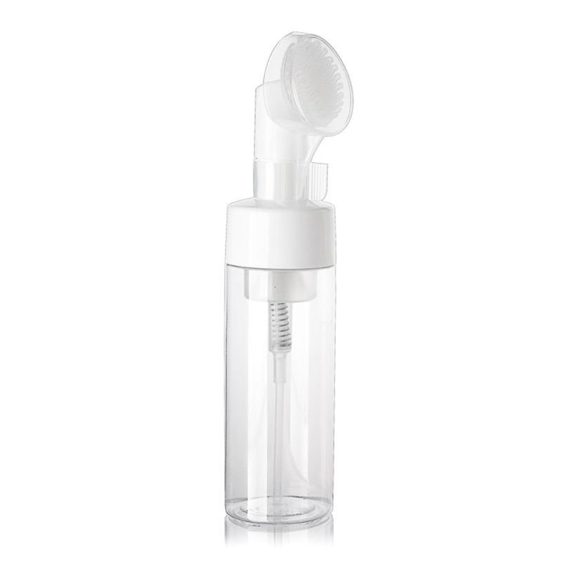 

150ML Transparent Soap Foaming Bottle Portable Facial Cleanser Foam Maker Bottle