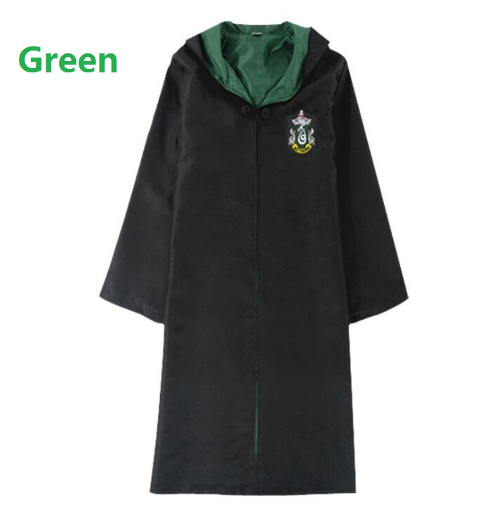 

Harriess Ravenclaw Luna Lovegood Cosplay Robe Cloak children Uniform for halloween party costume clothes boys girls decor prop, Blue