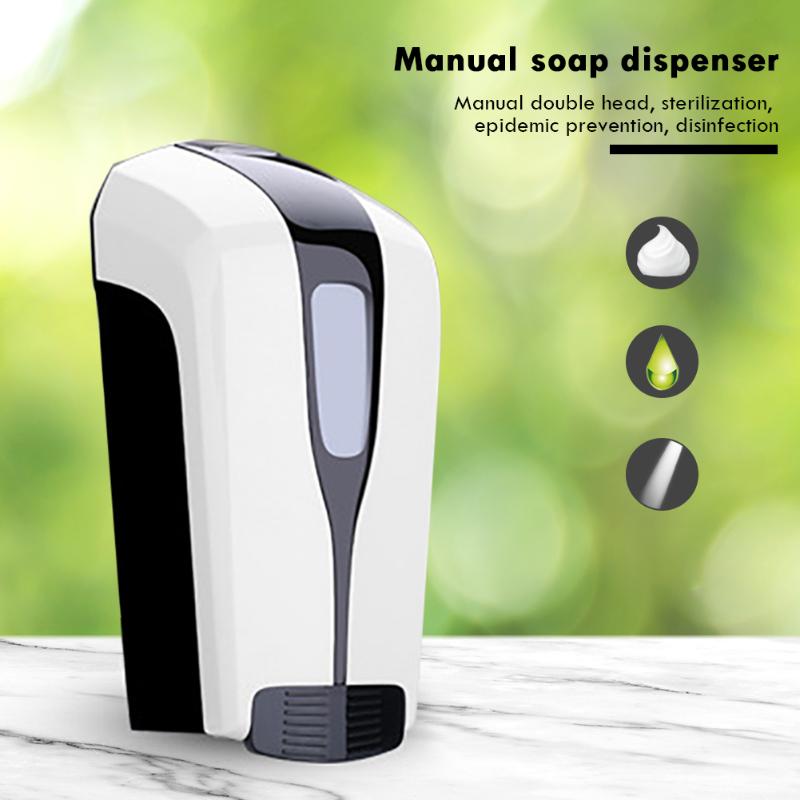 

500ml Manual Soap Dispenser Sterilizing Wall Mount Hand Washer Pump Wall-Mounted Soap Dispenser Spray Sterilizer Manual Type