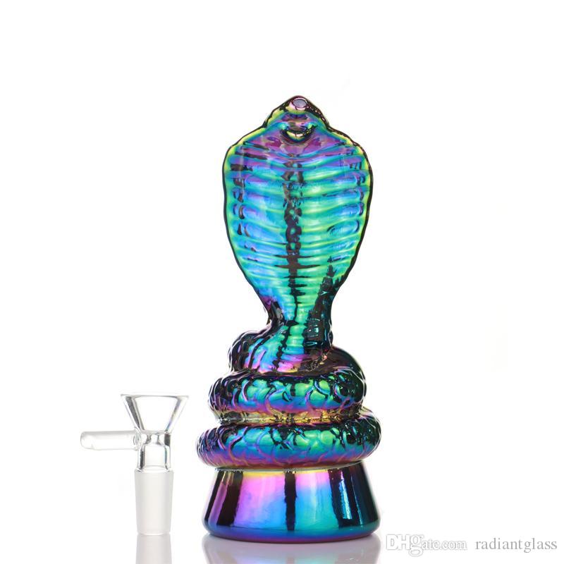 

6.5 Inch Animal shape Bong Mini Three colors Smoking Water pipes Tabacco Oil dab Rig