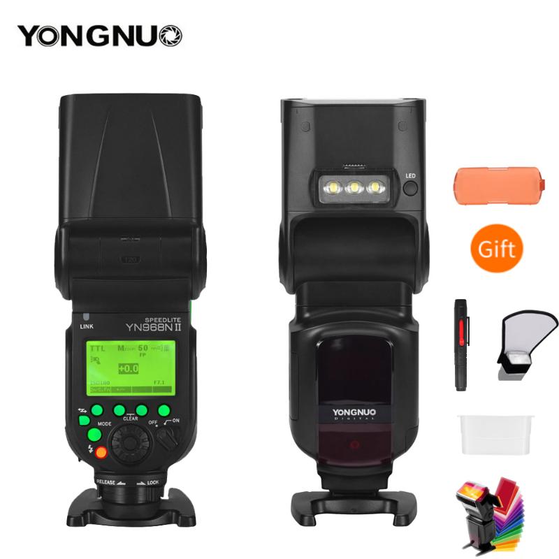 

YONGNUO YN968N II Flash Speedlite for DSLR Compatible with YN622N YN560 WirelessL Speedlite 1/8000 with LED Light
