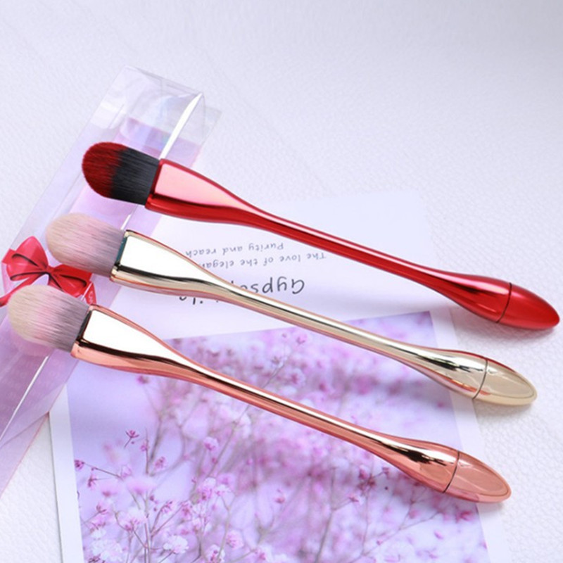 

Liquid Foundation Face Brush Flat Foundation Cream Facial Mask Brush Blender Makeup Brushes Soft Cosmetic Beauty Tool