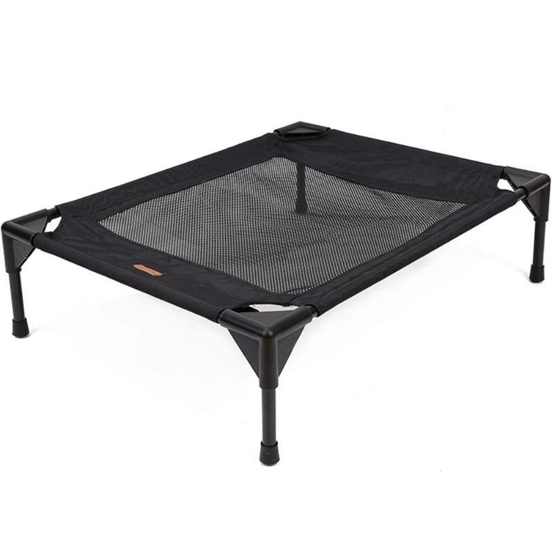 

Pet Raised Bed Breathable Mesh Elevated Dog Bed Pet Cot Foldable Portable Indoor Outdoor for Large Medium Small Dogs, As pic