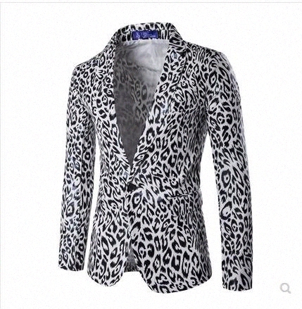 blazer leopard pas cher