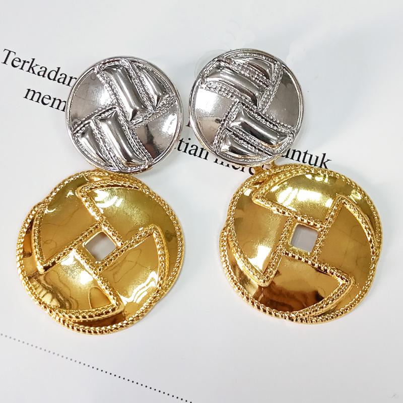 

Mirafeel Big Buttons Earring Long Earrings For Women High Quality New Trendy Jewelry Accessories For Young Girl Sexy